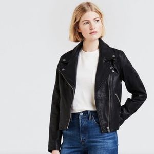 Levis Leather Moto Jacket